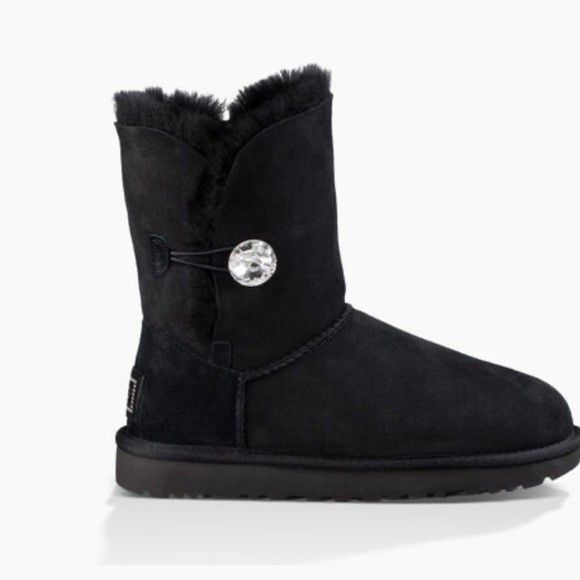 UGG Bailey Button Bling Boot size 8 - Picture 1 of 13